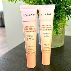SAFFRON ENERGIZING VITAMIN MASK ~New~ $48 value